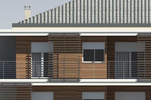 Arcolinea - Milano Via Abba - Palazzina residenziale - render