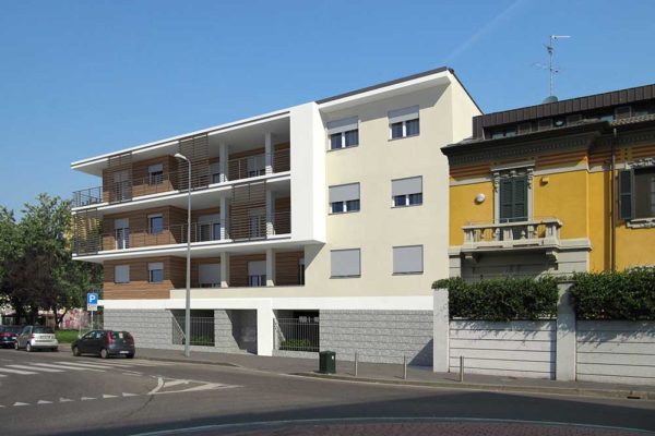 Arcolinea - Milano Via Abba - Palazzina residenziale - render