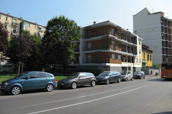 Arcolinea - Milano Via Abba - Palazzina residenziale - render