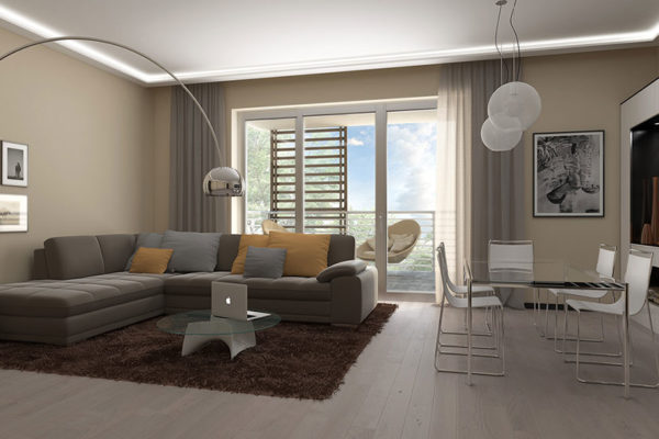 Arcolinea - Appartamenti Milano Via Ussi - Render