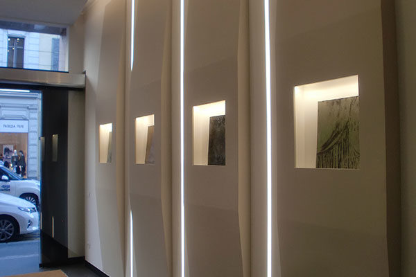 Arcolinea - Ristrutturazione ingresso Milano