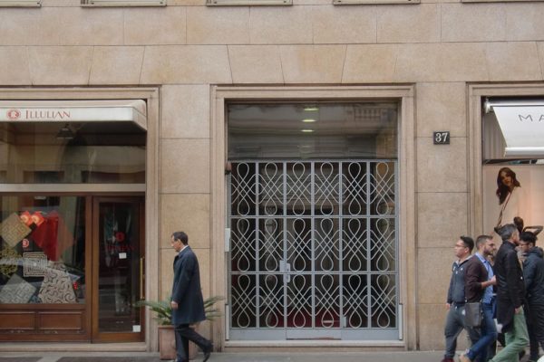 Arcolinea - Ristrutturazione ingresso Milano - Prima