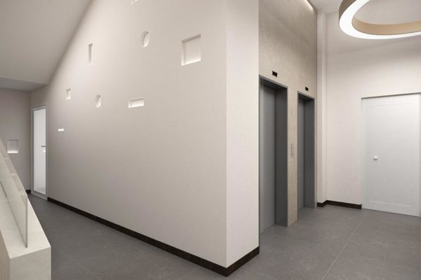 Arcolinea - Ristrutturazione ingresso Milano - Render