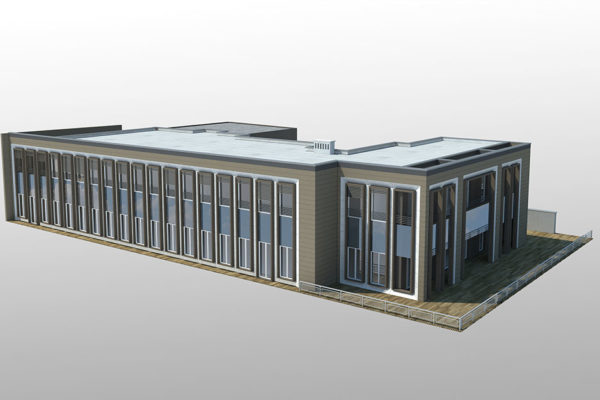 Sopralzo uffici - Via Manzoni Milano - Render
